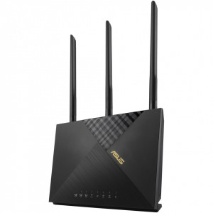 Router Asus AX1800, Dual-Band WiFi 6 Router 4G , Captive portal, Lifetime Free Internet Security, NM/ 4G-AX56, Negru - Img 3