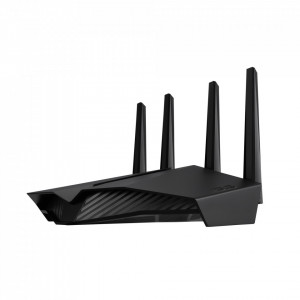 Router gaming wireless Asus WiFi 6, AX5400, 1GHz, Mobile Game Mode, Mesh WiFi, VPN server/client, NM/ RT-AX82U, Negru - Img 4