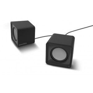 Set boxe compacte SpeedLink Twoxo, NM/SL-810004-BK, USB, 2.0, 2 x 2.5 W, 5 W RMS, Negru - Img 4