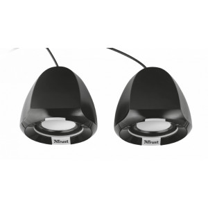 Set boxe compacte Trust Polo NM/20943, USB, 2.0, 8 W, 4 W RMS, Negru - Img 2