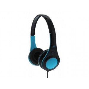 TnB DOTCOM BLUE HEADPHONES WIRED,ADJUSTABLE HEADBAND