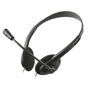 TRUST CHAT HEADSET w/microphone - jack