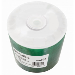 Verbatim CD-R 700MB Thermal Printable - No ID 100 Pack Wrap - Img 2