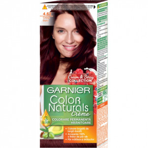 Vopsea de par permanenta cu amoniac Garnier Color Naturals 4.62 Sweet Cherry, 110 ml