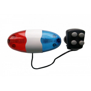 ALARMA JY-155 (6 LED - 4 SUNETE) (model Politie)