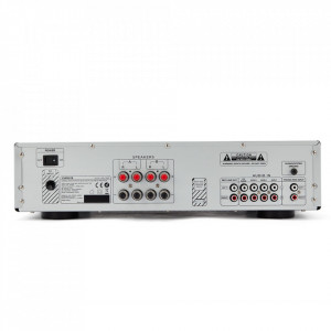 Amplificator stereo Aiwa, 2 x 60 W, Bluetooth, USB, NM/ AMU-120BT/SL, Argintiu - Img 3