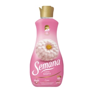 Balsam de rufe superconcentrat Semana Super Soft Care, 65 Spalari, 1.3 l, Roz