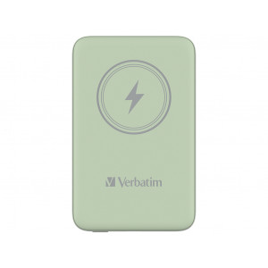Baterie externa Verbatim, 10.000mAh, Charge'n'Go, magnetic wireless, NM/ 32246, Verde - Img 2