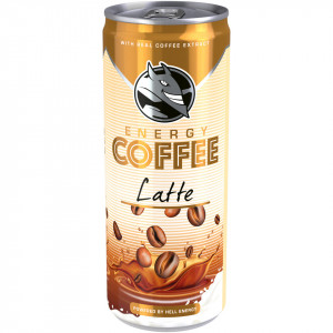 Bautura energizanta Hell coffee latte 250ml, NM23470
