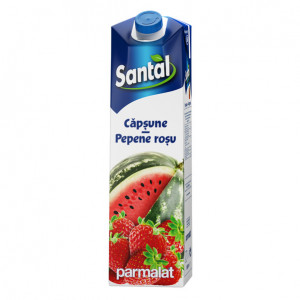 Bautura racoritoare Santal de capsuni si pepene 1L, NM22605