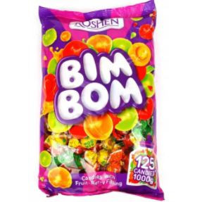 Bomboane cu umplutura de fructe Roshen Bim-Bom, NM21838