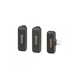 Boya BY-WM3T2-U2 Digital True-Wireless Dual Microphone, USB Type-C Mobiles (2.4 GHz) - Img 2