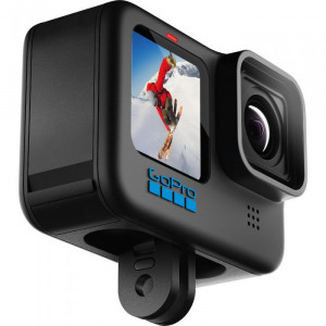 Camera de actiune GoPro Hero10 Black Bundle, 5.3K, 23MP, clip magnetic, mini trepied, card SD 32GB, NM/ CHDRB-101-CN, Negru - Img 4