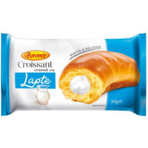 Croissant cu crema de lapte Boromir 50g, NM25601