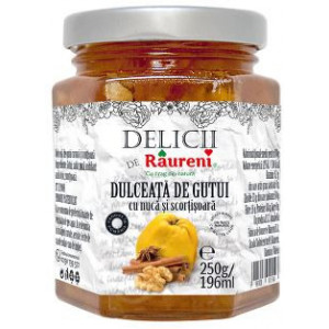 Dulceata de gutui cu nuca si scortisoara Raureni 250g, NM26327
