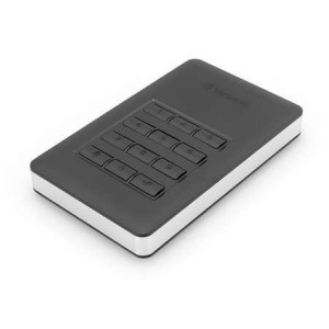 HDD extern Verbatim 2 TB, USB 3.1 Gen 1, 2.5 inch, keypad, NM/ 53403, Negru - Img 1