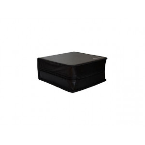 MediaRange Media storage wallet for 400 discs, synthetic leather