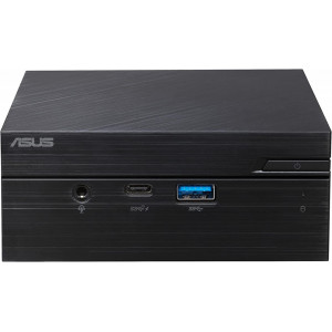 Mini PC Asus Intel 11 Gen, 2.5 Gbps LAN, WiFi 6, Windows 10 Pro, NM/ PN41-BBP131MVS1, Negru - Img 1