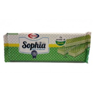 Napolitane cu crema de lamaie Tecsa Sophia 100g, NM26875