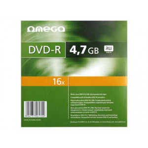 Omega DVD+R 4.7GB 16XSLIM CASE 10
