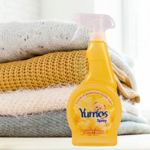 Parfumant spray rufe uscate Yumos Spring Comfort, 500 ml, Galben - Img 4