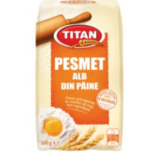 Pesmet alb Titan 500g, NM22732