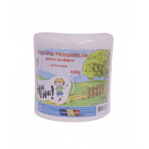 Prosop de bucatarie Hai Hui, 1 rola, 2 straturi, 355 foi, 600 g, Alb