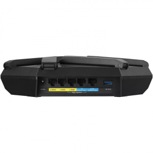 Router ASUS, Tri-band WiFi 6E, control parental 6Ghz BandFree , port 2.5G, AiMesh Support, NM/ RT-AXE7800, Negru - Img 4