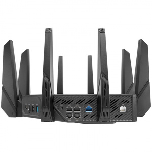 Router Gaming Asus, ROG Rapture AX11000, tri-band, quad-core 2.0GHz CPU, 256MB/1GB, NM/ GT-AX11000 PRO, Negru - Img 7