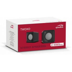 Set boxe compacte SpeedLink Twoxo, NM/SL-810004-BK, USB, 2.0, 2 x 2.5 W, 5 W RMS, Negru - Img 5