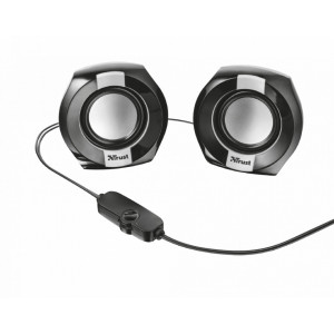 Set boxe compacte Trust Polo NM/20943, USB, 2.0, 8 W, 4 W RMS, Negru - Img 3