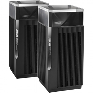 Sistem Wi-Fi Mesh Asus ZenWiFi Pro, AXE11000, Tri-Band, acoperire 610 m, Quad-Core 2.0, NM/ ET12(2-PK), Negru - Img 4