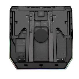 Stand pliabil pentru laptop gaming SureFire Protus X2, iluminare RGB, NM/ 48843, Negru - Img 4