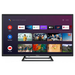 Televizor DLED Smart TV Tesla NM/40E620BFS, 101 cm, Android 9, Bluetooth, Full HD, LED, USB, CI+, HDMI, Negru - Img 1