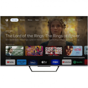 Televizor smart Tesla Google QLED, 165 cm, 4K UHD, greyDVB-T2/C/S2, 400 cd/m, CI+, NM/ Q65S939GUS, Argintiu - Img 1