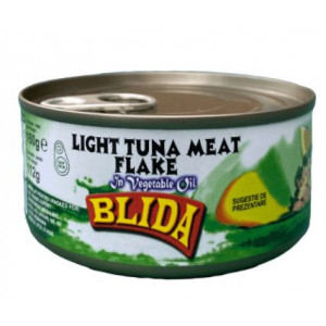 Ton intreg in ulei vegetal Blida 160g, NM26297