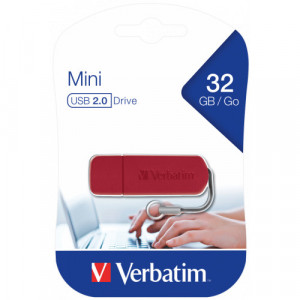 Verbatim Mini USB 2.0 Red 32GB