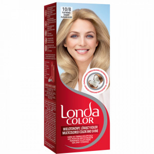Vopsea de par permanenta Londa 10/8 Argintiu, 110ml