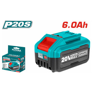 Acumulator Total, 20V-6.0Ah, NM/ TFBLI2060, Turcoaz
