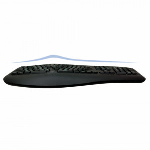 Adesso Tru-Form 150  3-Color Illuminated Ergonomic keyboard USB - Img 7