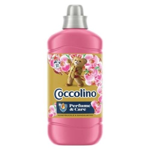 Balsam de rufe Coccolino Honeysuckle & Sandalwood, 51 spalari, 1.275 L, Roz