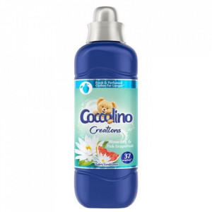 Balsam de rufe Coccolino Water Lily & Pink Grapefruit, 37 spalari, 925 ml, Albastru
