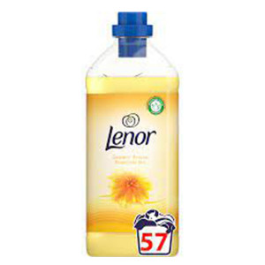 Balsam de rufe Lenor Summer Breeze 57 spalari, 1.7 L, Galben - Img 1