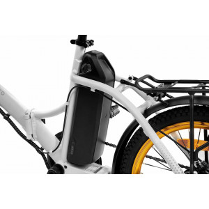Bicicleta asistata electric Argento Piuma-S, Shimano Tourney 7 viteze, motor 250W, pliabila, NM/ AR-BI-220005, Alb - Img 4