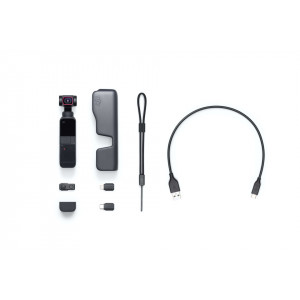 Camera de actiune DJI Osmo Pocket 2, 4K 60 FPS, 64MP, 3 axe, ActiveTrack 3.0, NM/ CP.OS.00000146.01, Negru - Img 3