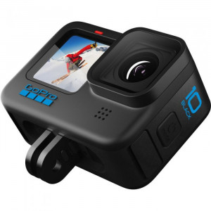 Camera de actiune GoPro Hero10 Black Bundle, 5.3K, 23MP, clip magnetic, mini trepied, card SD 32GB, NM/ CHDRB-101-CN, Negru - Img 5