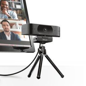 Camera Web Trust Teza, 4K Ultra HD 3840 x 2160p, Webcam, Negru - Img 6