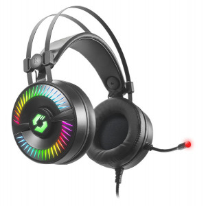 Casti gaming SpeedLink Quyre RGB, sunet surround 7.1, 20 Hz - 20 KHz, NM/ SL-860006-BK, Negru - Img 3