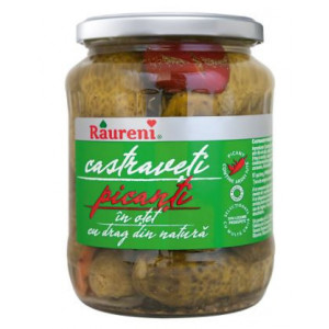 Castraveti picanti in otet Raureni 680g, NM26310