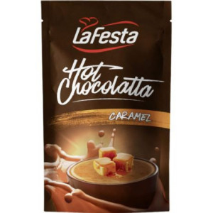 Ciocolata calda La Festa Hot Chocolatta Caramel 10 x 25g, NM23075